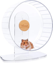 Load image into Gallery viewer, Super Silent 11-Inch Hamster Exercise Wheel with Adjustable Stand for Quiet Play