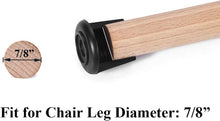 Load image into Gallery viewer, Easy Install Non-Slip Round Chair Leg Protectors - 64 Pack for Hardwood Floors