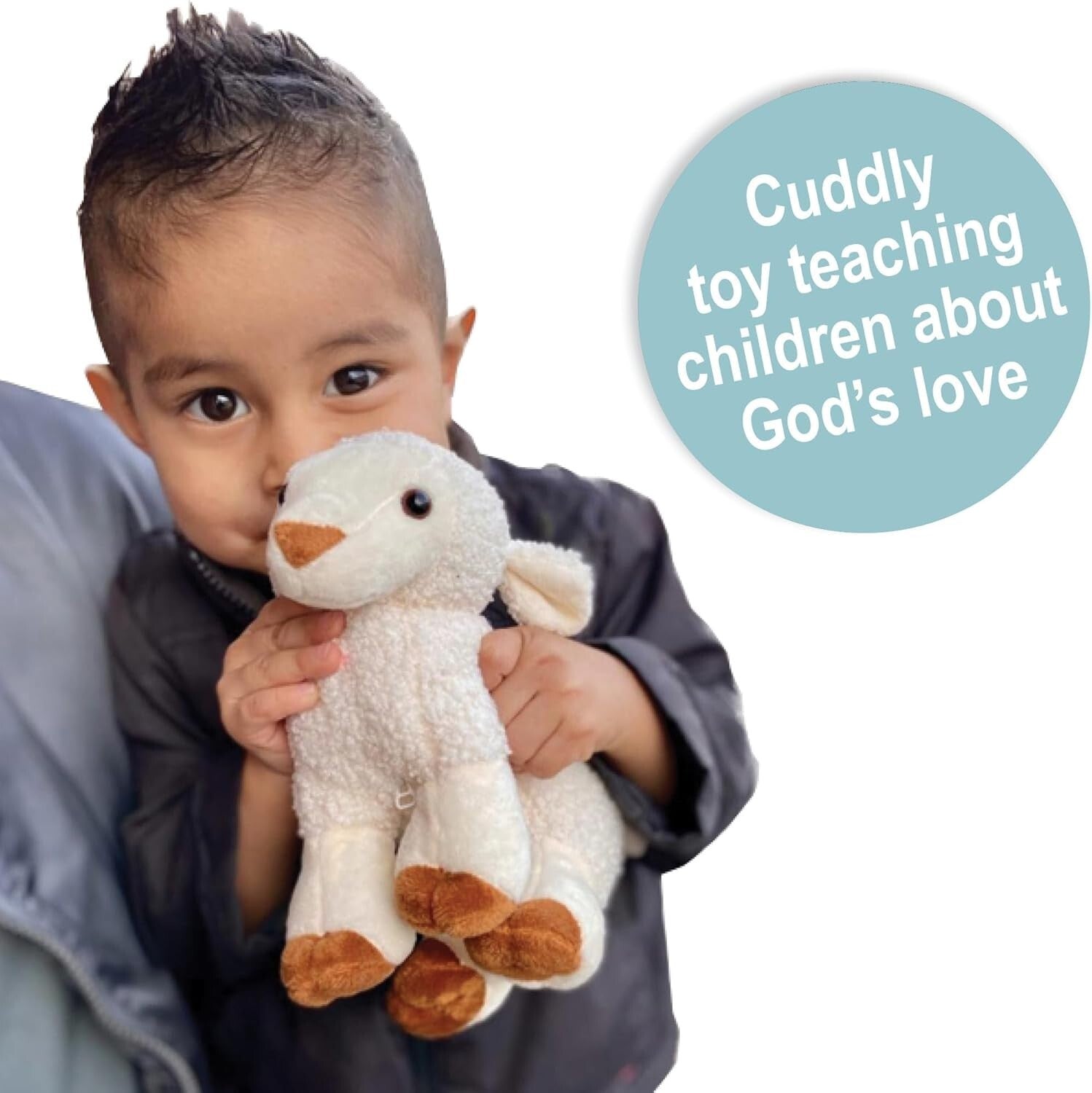 Huggable Singing Lamb Plush Toy with Bible Stories & Songs – Ideal Gift for Kids