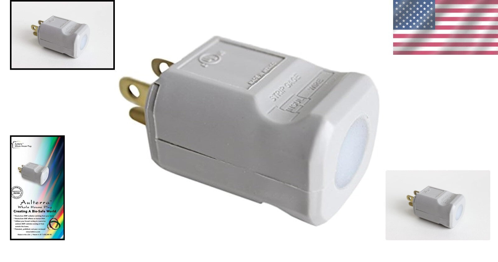 Innovative EMF Protection Plug - Neutralizes 5G Effects, No Installation Needed