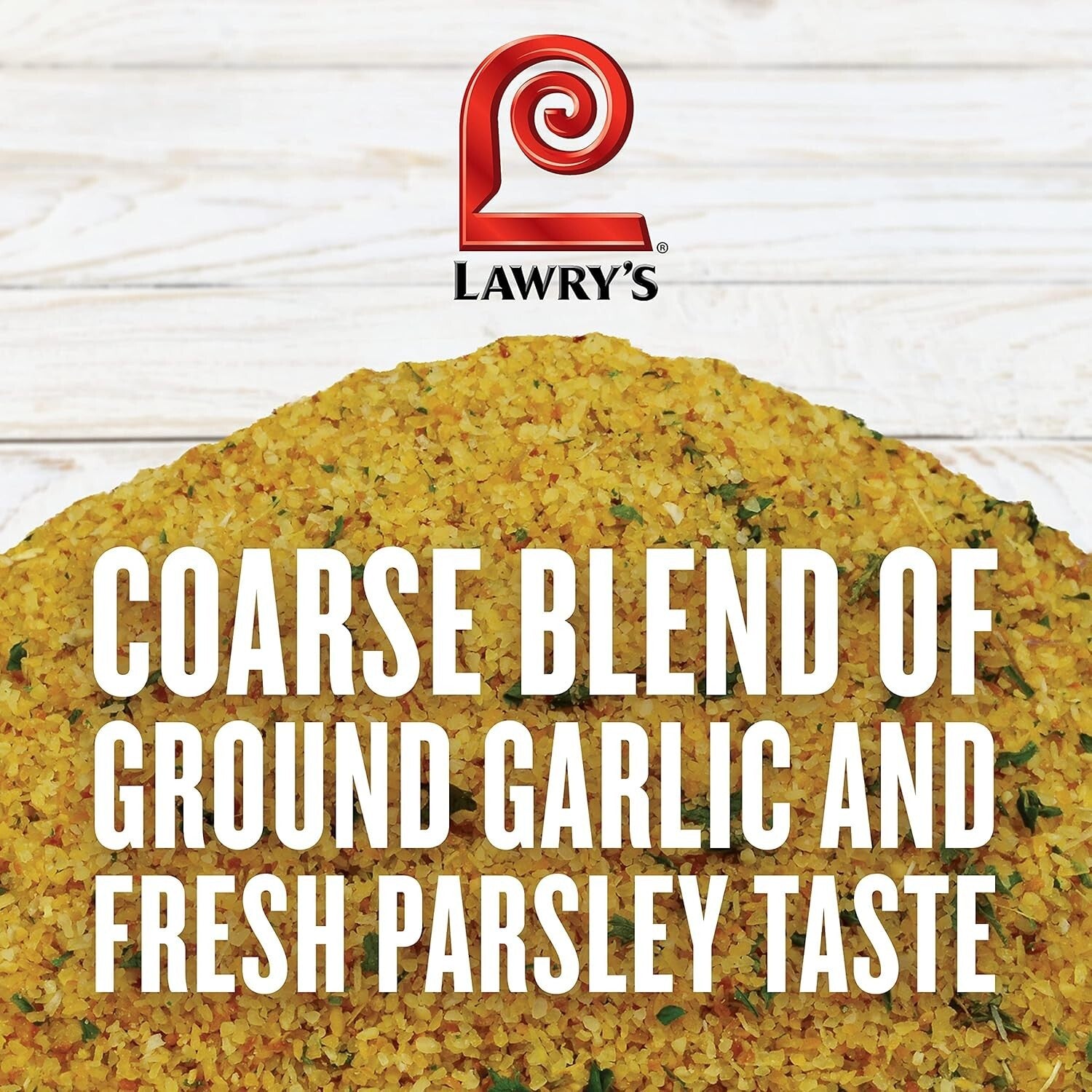 24 Oz Garlic Powder with Parsley - Gourmet Coarse Grind Seasoning for All Dishes