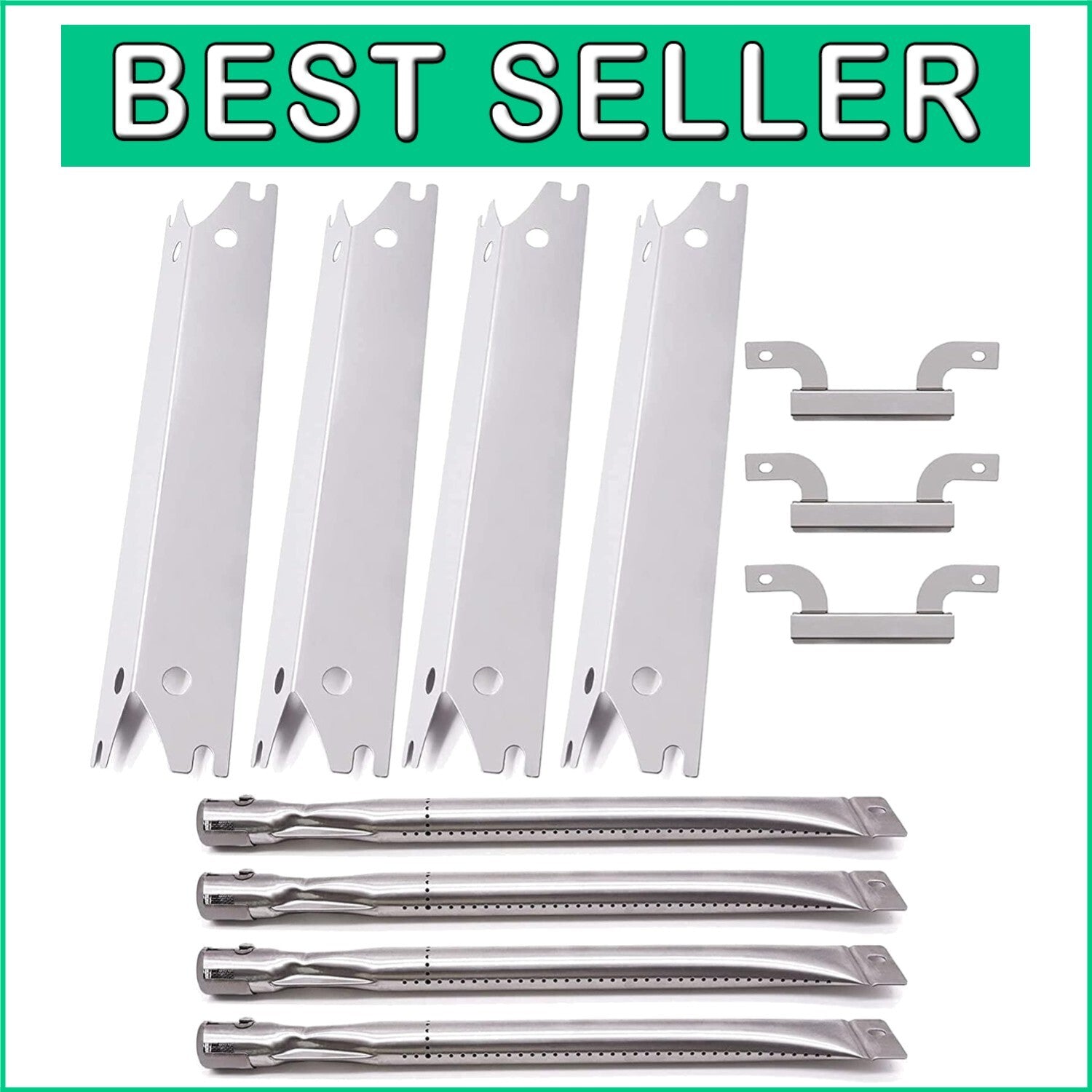 Durable 11-Piece Replacement Kit for Brinkmann 810-2410-S & 810-2411-S Grills