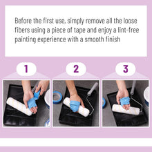 Load image into Gallery viewer, Durable and Washable 9 Inch Paint Roller Covers - 24 Pack for All Projects