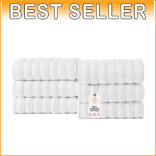 Load image into Gallery viewer, Versatile &amp; Durable 6-Piece Hand Towels - 100% Turkish Cotton, Quick Dry Luxury