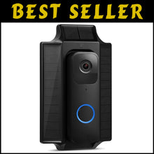 Load image into Gallery viewer, Solar Charger and Outdoor Mount for Blink Video Doorbell - Sustainable Power