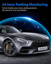 Load image into Gallery viewer, Triple Channel 1080P Dash Cam - Front, Rear &amp; Cabin Camera for Total Safety