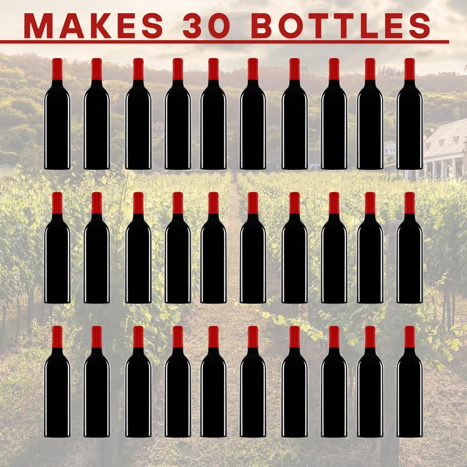 Craft 6 Gallons of Shiraz Merlot with Winemaker's Reserve Wine Recipe Kit