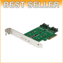 Load image into Gallery viewer, Multi-Compatible 3-Port M.2 SSD Adapter Card for Enhancing Storage &amp; Performance