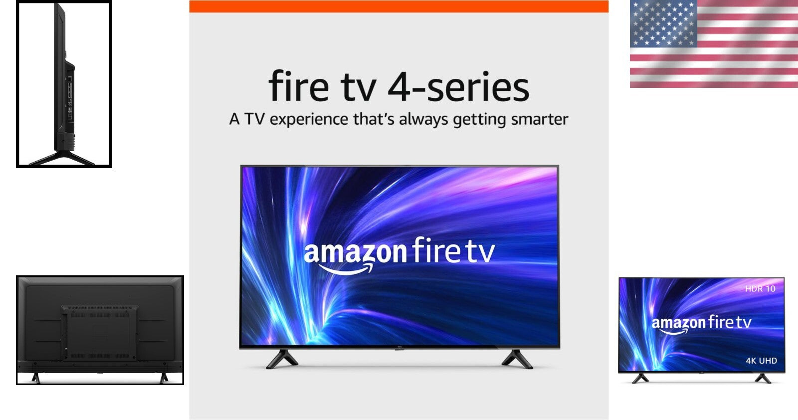 4-Series 43" 4K HDR Smart TV - Alexa Integration for Seamless Streaming