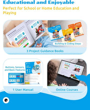 Load image into Gallery viewer, Building Fun Awaits: D3 Pro 12-in-1 Robot Kit with Online Tutorials for Ages 6-8