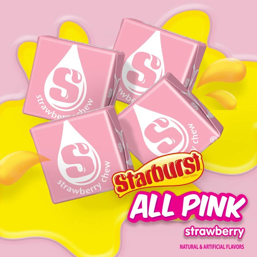 Delightful All Pink Chewy Candy Variety Pack - Perfect for Parties & Sharing