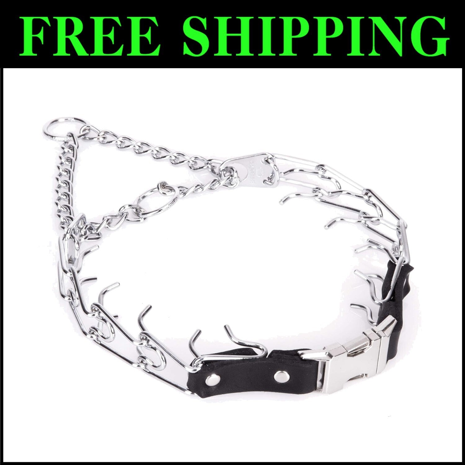 German-Made Prong Collar for Effective Dog Training - Quick Release, 20-25" Neck