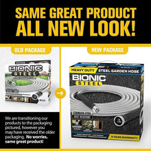 Load image into Gallery viewer, Weatherproof 50Ft Garden Hose - Lightweight Stainless Steel, 500 PSI Performance