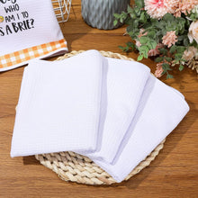Load image into Gallery viewer, Fast-Drying Absorbent Microfiber Waffle Weave Tea Towels - Personalize with Love
