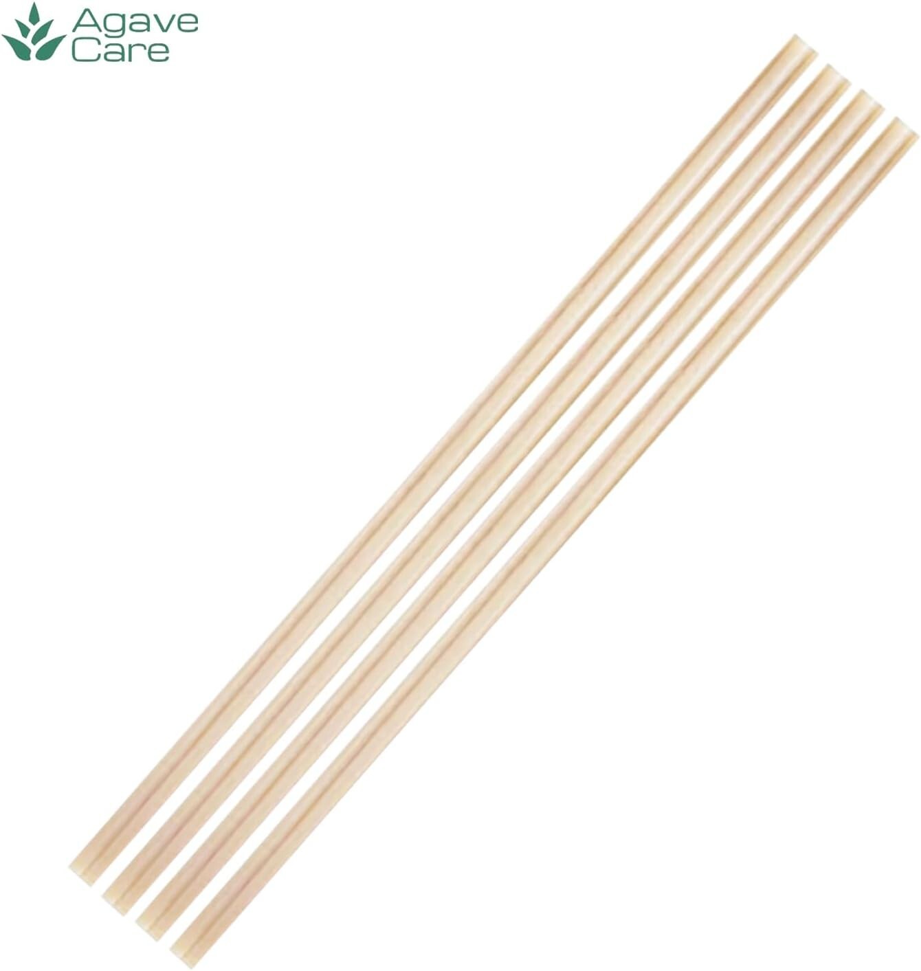 Eco-Friendly 2000-Pack 8.25" Compostable Agave Fiber Straws, Durable & Non-Toxic