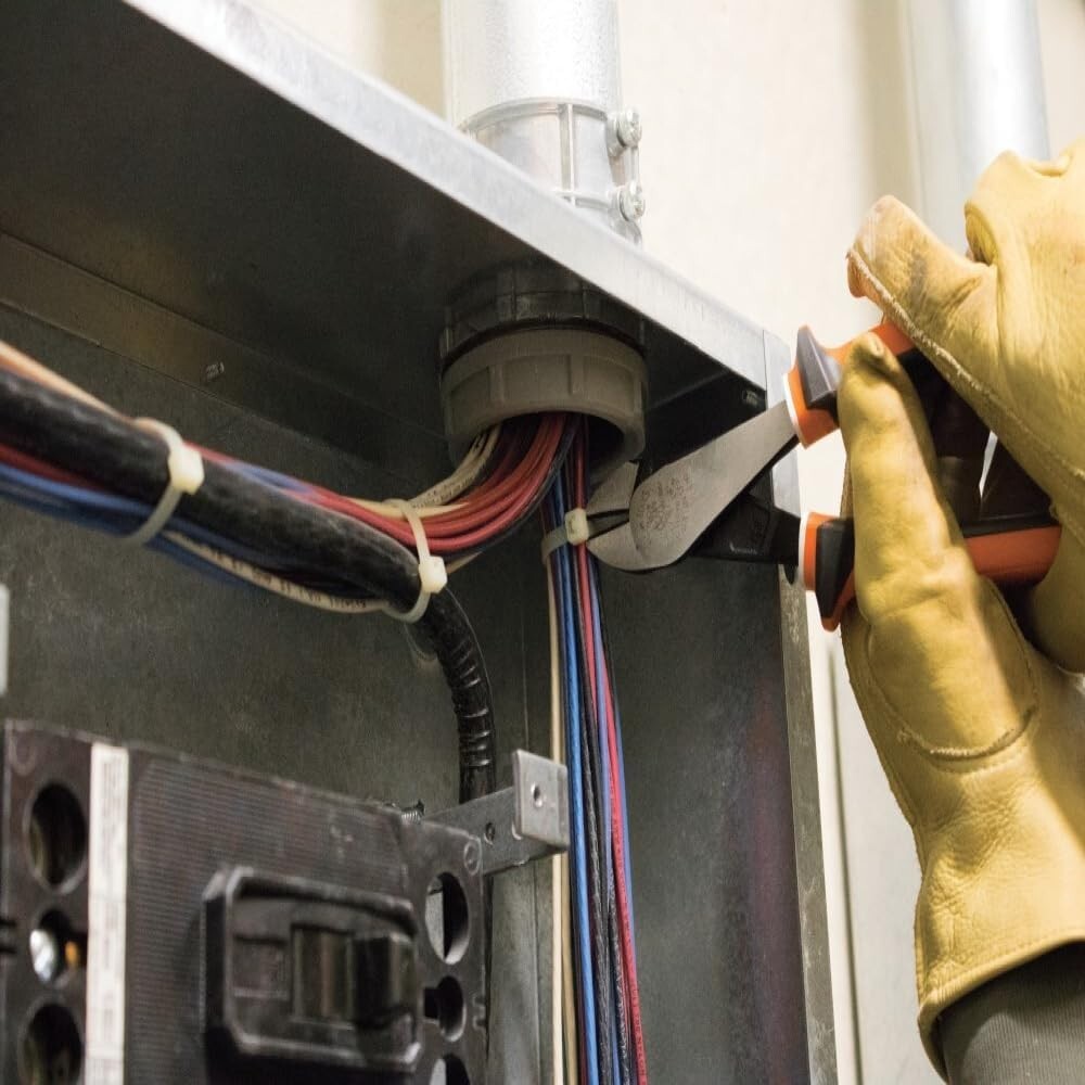 5-Piece 1000V Insulated Tool Kit with Pliers, Wire Stripper, and Screwdrivers