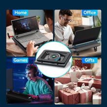 Load image into Gallery viewer, High-Performance Laptop Cooling Pad with Turbo Fan &amp; Touch Control - 15-21in