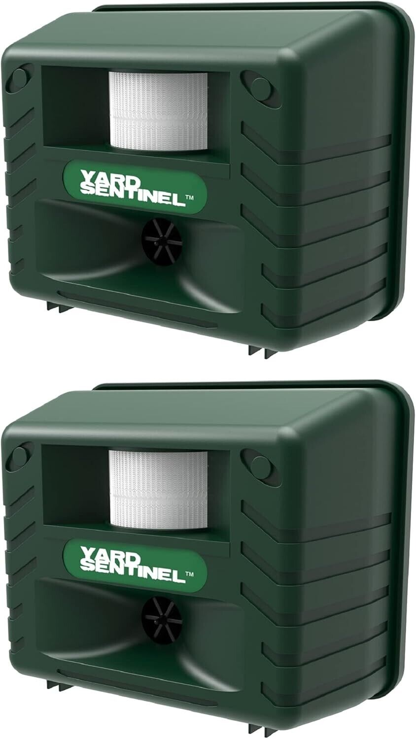 Yard Sentinel 2-Pack Ultrasonic Animal Repeller: Effective Outdoor Pest Control