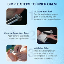 Load image into Gallery viewer, Om 136.1Hz Sound Healing Tuning Fork - Perfect for Stress Relief and Meditation