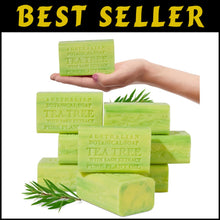 Load image into Gallery viewer, Triple Milled 6.6 OZ Tea Tree Soap with Sage Extract – Long-Lasting Luxury Bars