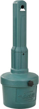 Load image into Gallery viewer, Sleek Green 11" Diameter Outdoor Cigarette Receptacle with Restrictive Opening