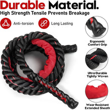 Load image into Gallery viewer, Unleash Your Potential: 3lb to 5lb Weighted Jump Rope for Full Body Conditioning
