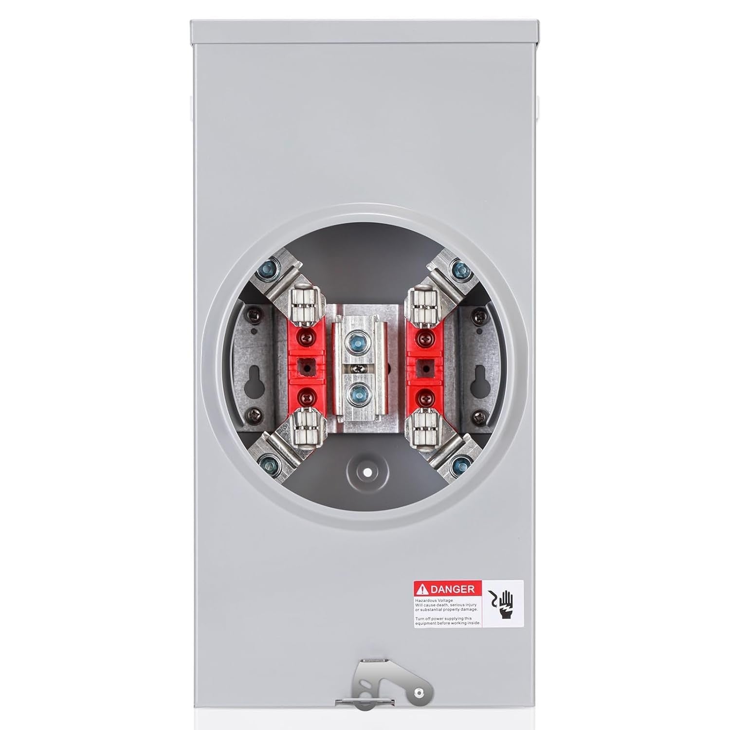 Efficient 200 Amp Meter Socket with Copper Internals for Stable Transmission