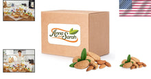 Load image into Gallery viewer, Whole Raw Almonds In Shell - 8 Lbs Natural Snack Box for Healthy Living