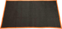 Load image into Gallery viewer, Multi-Purpose Heavy Duty Moving Blankets 12 Count - Black/Orange Style