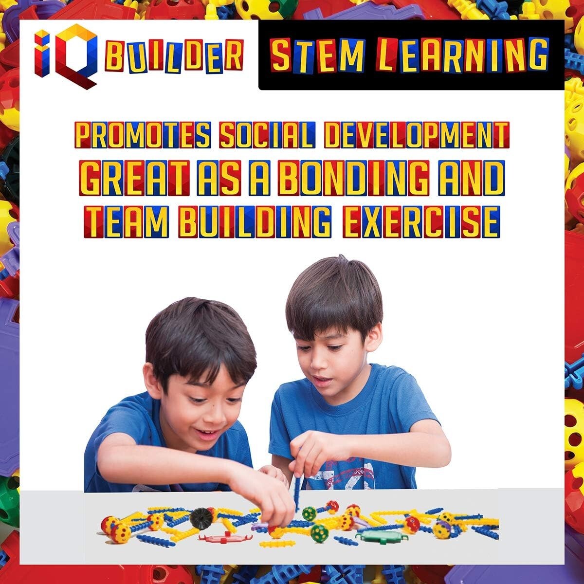 Engineering Creativity: STEM Building Toy for Ages 5-10 | Teacher Recommended