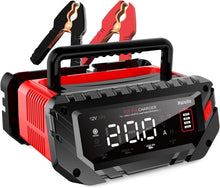 Load image into Gallery viewer, Versatile Trickle Charger - 12V/24V Battery Maintainer with Adjustable Current