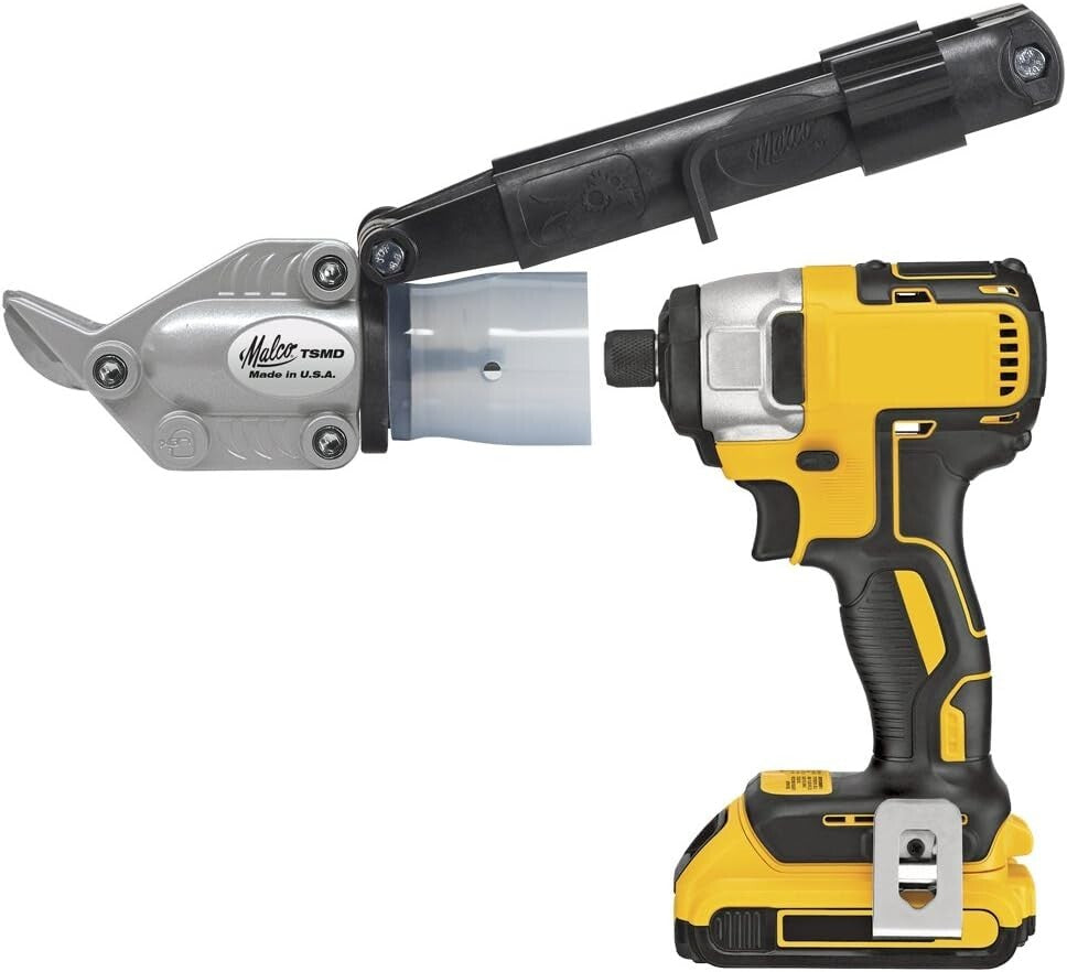 Turbo Shear Drill Attachment – Transform Any Drill into Precision Metal Cutter