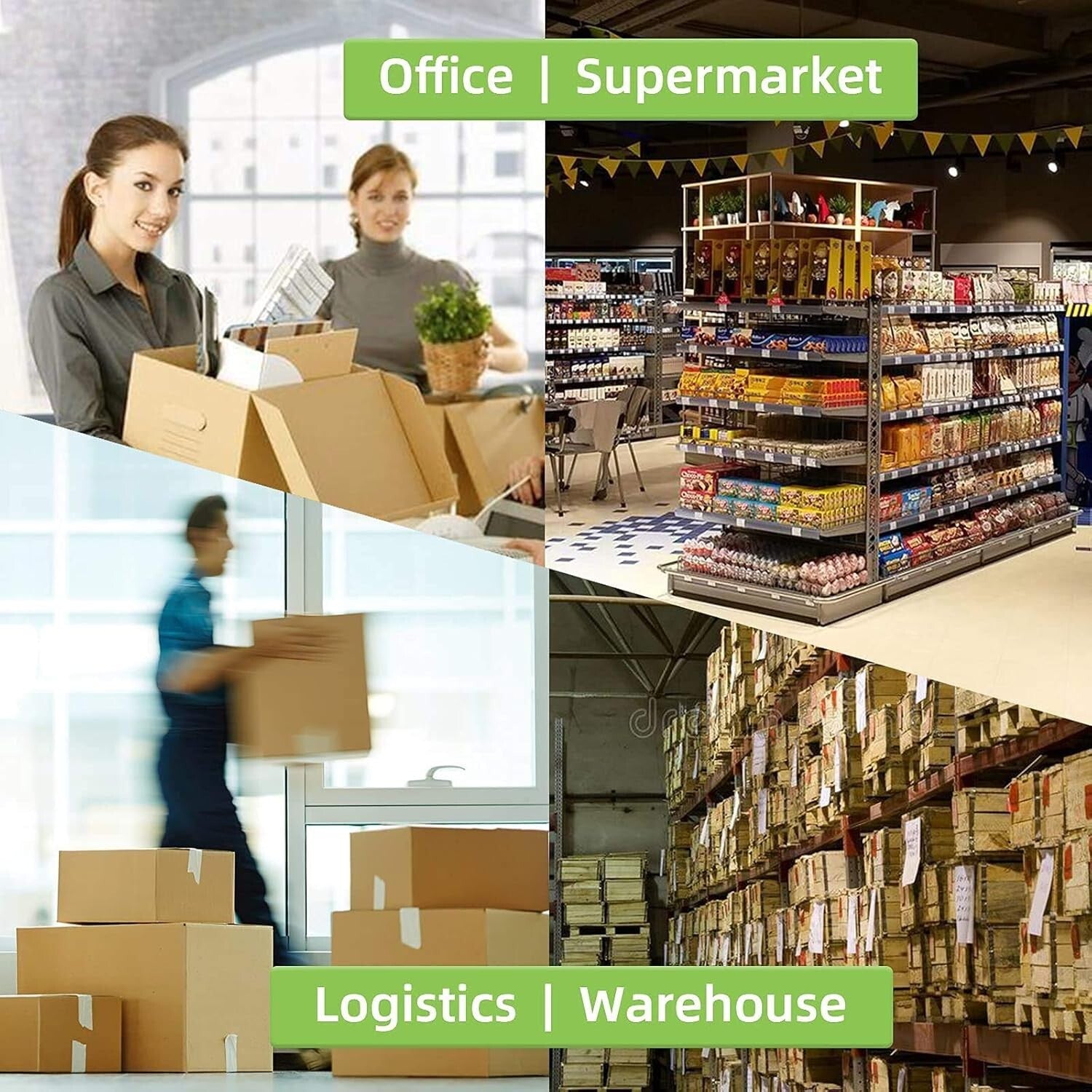 Sharp Print 3" x 2" Direct Thermal Labels – 700 per Roll, Perfect for Barcodes