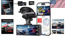 Load image into Gallery viewer, STARVIS 2 4K Dash Camera with Touch Screen &amp; Emergency Lock - 128GB Included