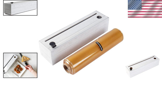 BPA Free Refillable Wrap Dispenser - 12" x 750' Roll for Elegant Food Storage