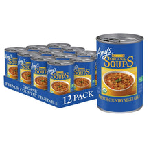Load image into Gallery viewer, Quick &amp; Delicious Vegan French Country Soup – Organic 12-Pack by Amy's Kitchen