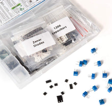 Load image into Gallery viewer, Extensive Electronics SMD Assortment - 2900 pcs Resistors, Capacitors, and More!