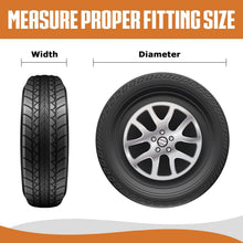 Load image into Gallery viewer, Elasticized Tire Covers for 29.25-31.75 Inch Wheels - Heavy-Duty &amp; Waterproof