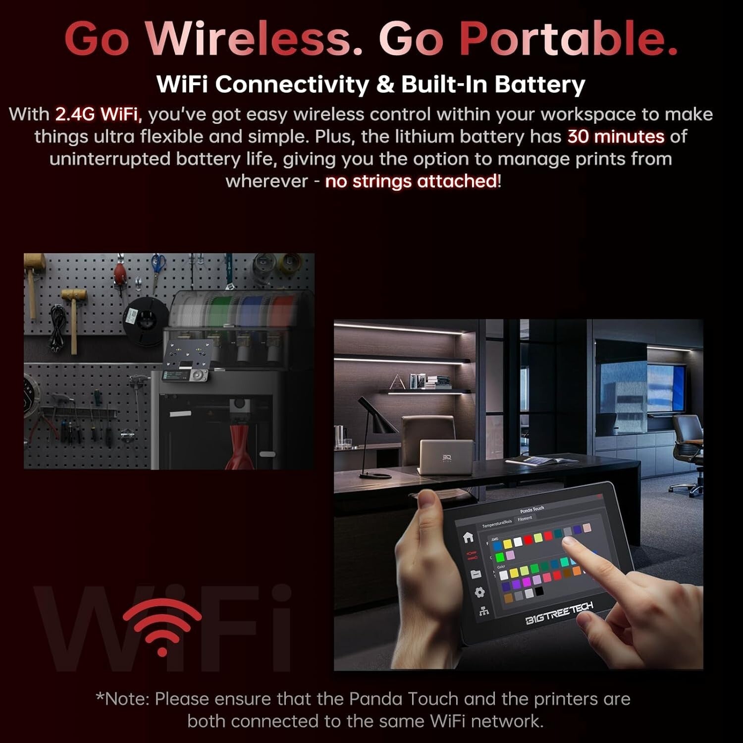 BIGTREETECH Panda Touch V1.0: Intuitive Touchscreen for 3D Printing Mastery