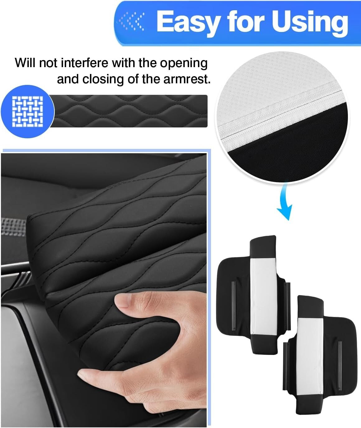 Custom-Fit Armrest Cover for Mazda CX-50 (2023-2025) – Durable & Comfortable