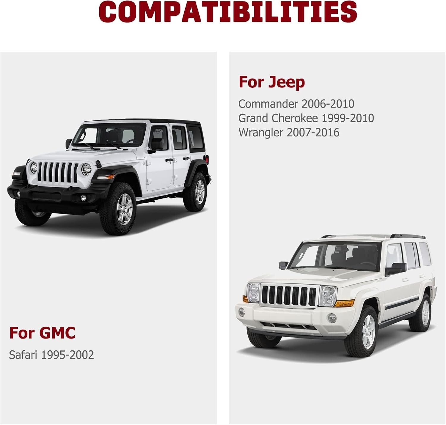 High-Performance 5x5 Wheel Spacers - Compatible with Wrangler & Grand Cherokee