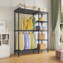 Load image into Gallery viewer, V7 Heavy-Duty 5-Tier Garment Rack - Portable Closet with Maximum 670lbs Load