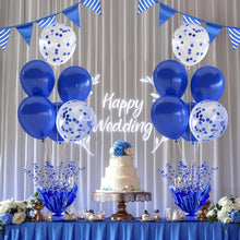 Load image into Gallery viewer, Six Royal Blue Table Balloon Centerpieces – Easy Setup for Every Festivity