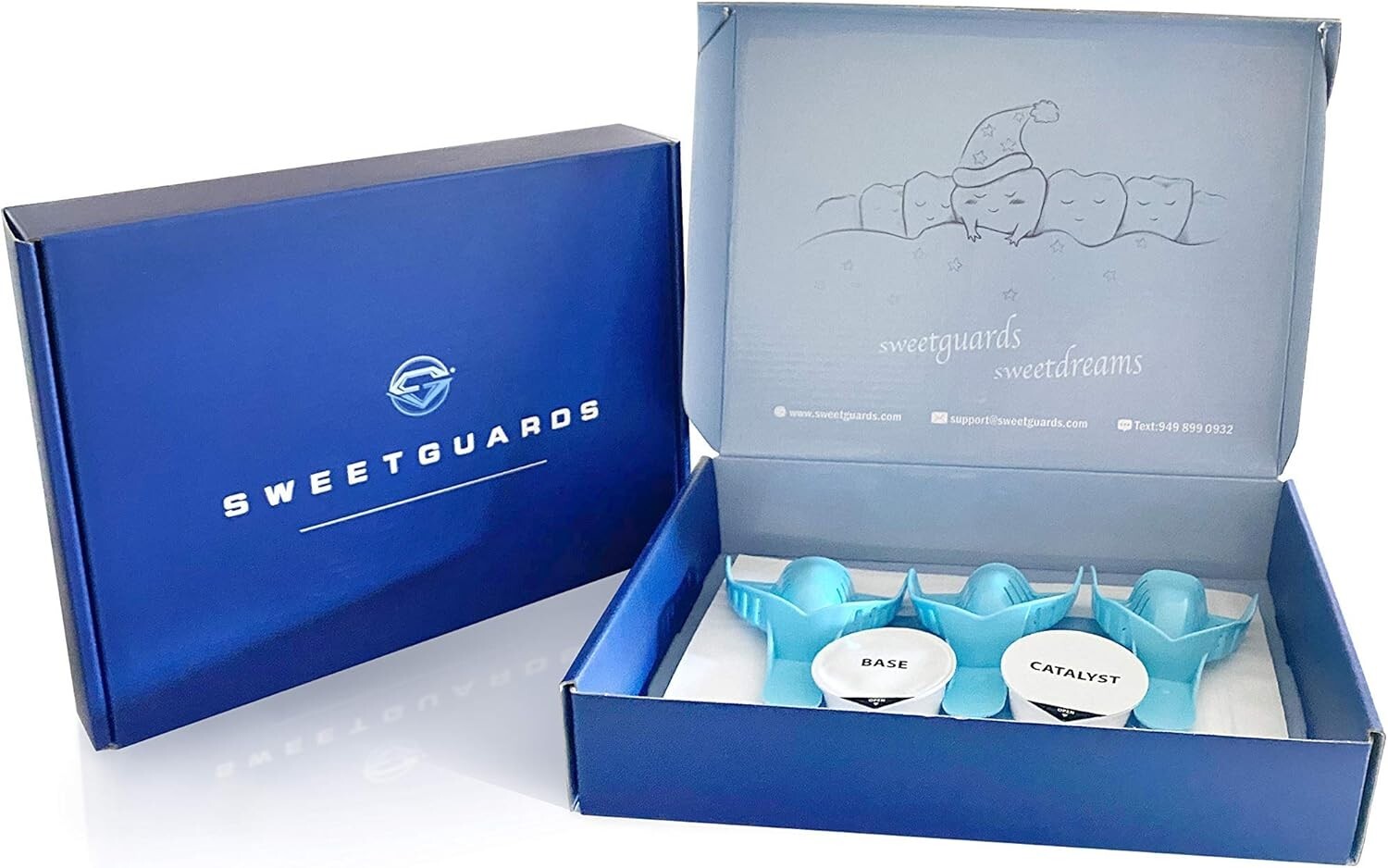 Clear Custom-Fit Mouth Guard for Teeth Grinding - Comfort Upgrade for Adults