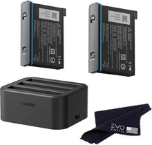 Load image into Gallery viewer, Complete X3 Camera Power Solution: Fast Charge Hub + 2 Batteries Included