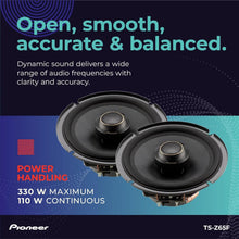 Load image into Gallery viewer, Dynamic 2-Way Coaxial Car Speakers - Clear Sound, Easy Installation, Black