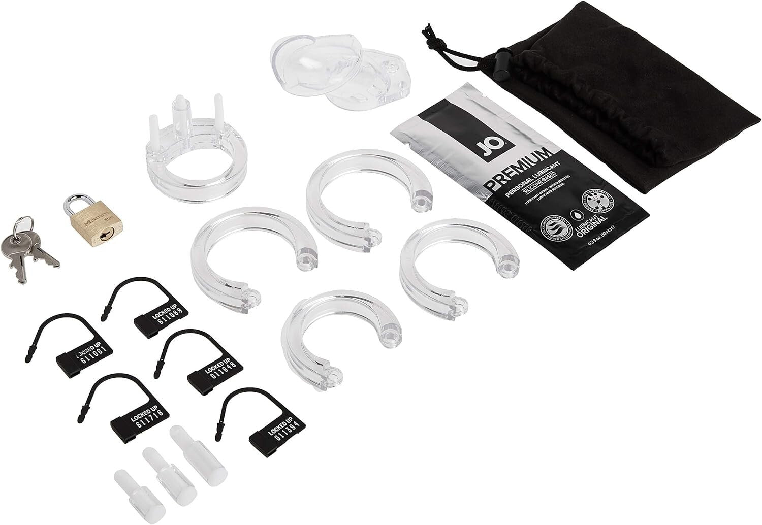 Vented Male Chastity Device - CB-6000 with Multiple Size Rings & Locking System