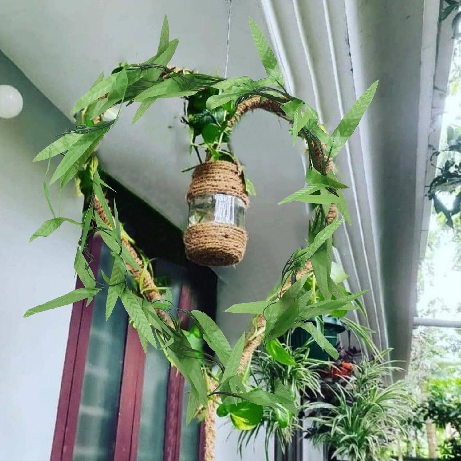 200PCS 1200ft Artificial Ivy Garland - Lush Decor for Indoor & Outdoor Spaces