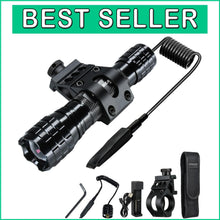 Load image into Gallery viewer, Adjustable Focus Infrared 850nm Flashlight - Perfect for Hunting and Observation