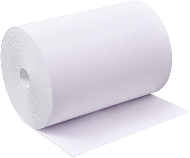 Bright White 2 1/4" x 75 ft Coreless Thermal Paper - Fits Popular Printers